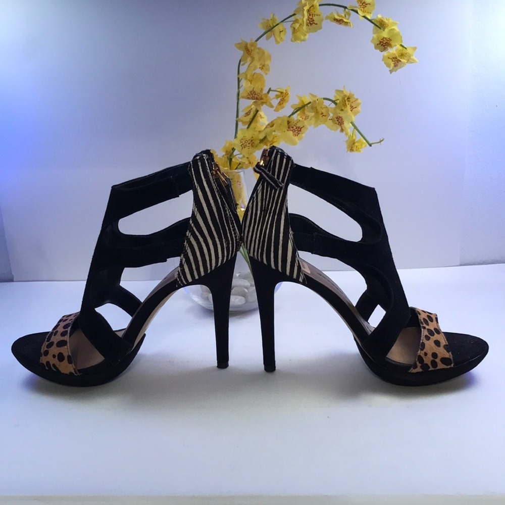 DV Dolce Vita Fancy animal print high heel shoes